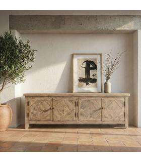 MUEBLE TV MADERA DE PINO SALÓN 180 X 40 X 55 CM