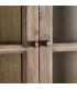 VITRINA MADERA DE PINO SALÓN 120 X 40 X 195 CM