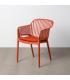 SILLA TERRACOTA POLIPROPILENO EXTERIOR 55 X 61 X 80 CM