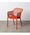 SILLA TERRACOTA POLIPROPILENO EXTERIOR 55 X 61 X 80 CM