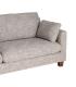 SOFÁ 3 PLAZAS GRIS OSCURO TEJIDO-MADERA 221 X 90 X 87 CM