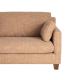 SOFÁ 3 PLAZAS OCRE TEJIDO-MADERA 221 X 90 X 87 CM