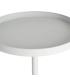 MESITA BLANCO METAL 45 X 45 X 48,50 CM
