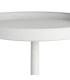 MESITA BLANCO METAL 45 X 45 X 48,50 CM