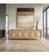 APARADOR NATURAL MADERA DE ROBLE SALÓN 240 X 40 X 77 CM