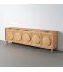 APARADOR NATURAL MADERA DE ROBLE SALÓN 240 X 40 X 77 CM