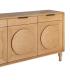 APARADOR NATURAL MADERA DE ROBLE SALÓN 240 X 40 X 77 CM