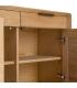 APARADOR NATURAL MADERA DE ROBLE SALÓN 240 X 40 X 77 CM