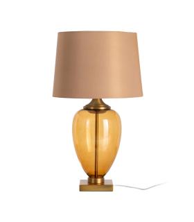 LÁMPARA MESA CRISTAL ILUMINACIÓN 38 X 38 X 64,50 CM