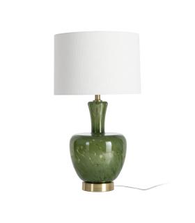 LÁMPARA MESA CRISTAL ILUMINACIÓN 39 X 39 X 69 CM