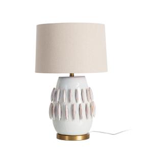 LÁMPARA MESA CERÁMICA ILUMINACIÓN 43 X 43 X 67 CM