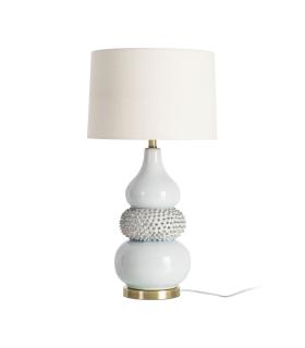 LÁMPARA MESA CERÁMICA ILUMINACIÓN 41 X 41 X 76 CM