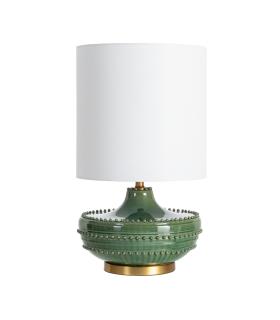 LÁMPARA MESA CERÁMICA ILUMINACIÓN 38 X 38 X 65 CM