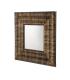 ESPEJO MADERA DE MANGO DECORACIÓN 122 X 8 X 122 CM
