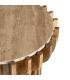 MESA AUXILIAR MADERA-MÁRMOL SALÓN 53 X 53 X 62 CM