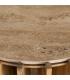CONSOLA MADERA-MÁRMOL SALÓN 92 X 40 X 76 CM