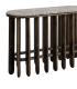 CONSOLA MADERA-MÁRMOL SALÓN 160 X 40 X 76 CM