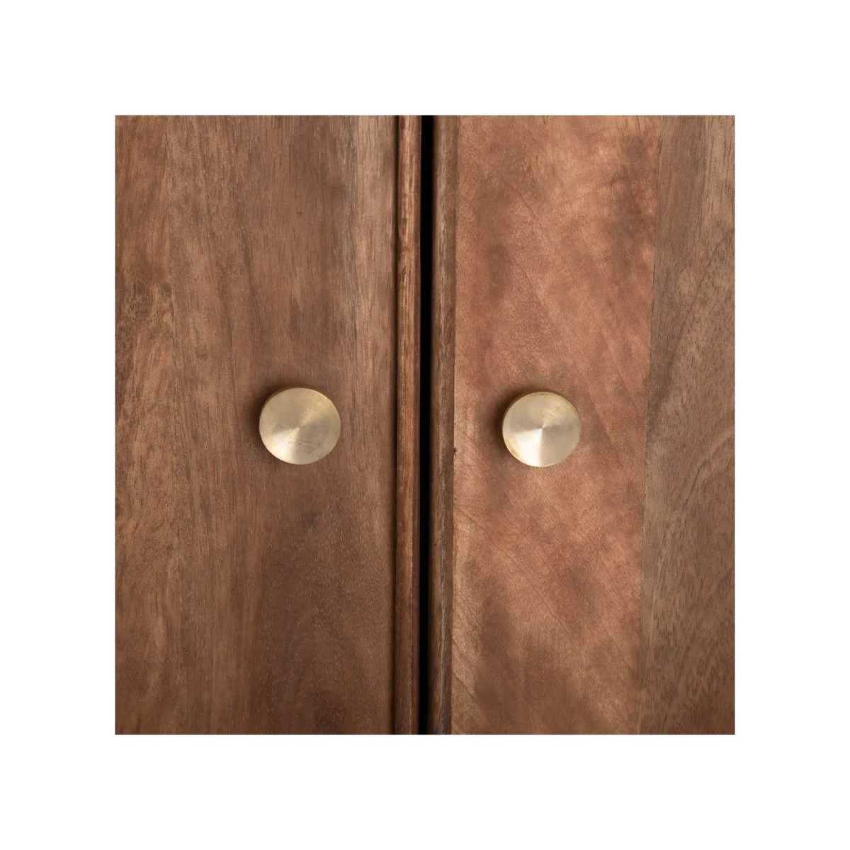 ARMARIO MARRÓN MADERA DE MANGO 88 X 37 X 109 CM