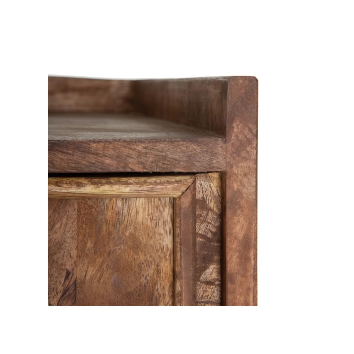 ARMARIO MARRÓN MADERA DE MANGO 88 X 37 X 109 CM