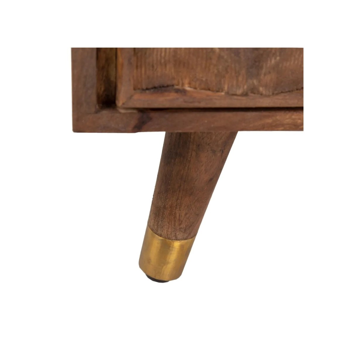 ARMARIO MARRÓN MADERA DE MANGO 88 X 37 X 109 CM