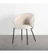 SILLA ESTAMPADO TEJIDO-METAL CONTRACT 56,50 X 56 X 74,50 CM