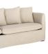 SOFÁ TAUPE TEJIDO SALÓN 215 X 92 X 78 CM