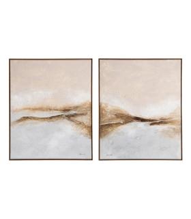 PINTURA ABSTRACTO 2/M LIENZO DECORACIÓN 132 X 162 CM