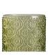 VASO VERDE CRISTAL DECORACIÓN 7,50 X 7,50 X 9,40 CM