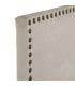 CABECERO BEIGE GRISÁCEO TEJIDO-MADERA 160 X 4 X 80 CM