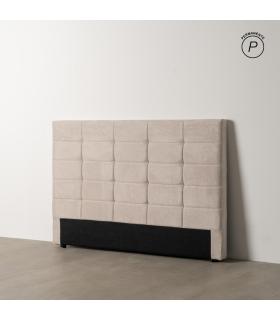 CABECERO BEIGE TEJIDO DORMITORIO 160 X 8 X 100 CM