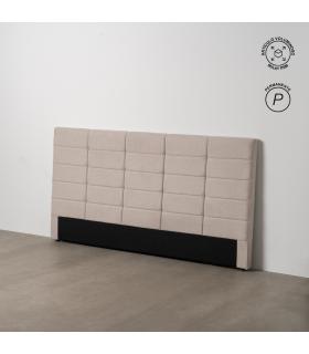 CABECERO BEIGE TEJIDO DORMITORIO 190 X 8 X 100 CM