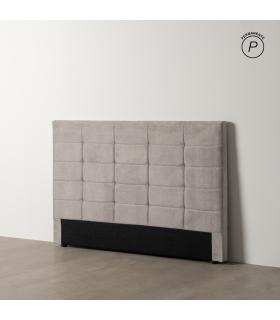 CABECERO GRIS TEJIDO DORMITORIO 160 X 8 X 100 CM