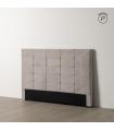 CABECERO GRIS TEJIDO DORMITORIO 160 X 8 X 100 CM