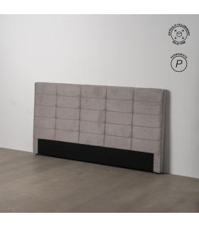 CABECERO GRIS TEJIDO DORMITORIO 190 X 8 X 100 CM