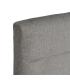 CABECERO GRIS TEJIDO DORMITORIO 190 X 8 X 100 CM
