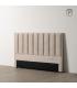 CABECERO BEIGE TEJIDO DORMITORIO 160 X 8 X 100 CM