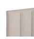 CABECERO BEIGE TEJIDO DORMITORIO 160 X 8 X 100 CM