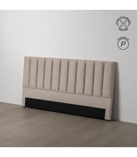 CABECERO BEIGE TEJIDO DORMITORIO 190 X 8 X 100 CM