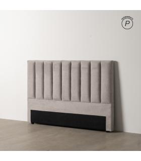 CABECERO GRIS TEJIDO DORMITORIO 160 X 8 X 100 CM