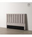 CABECERO GRIS TEJIDO DORMITORIO 160 X 8 X 100 CM
