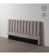 CABECERO GRIS TEJIDO DORMITORIO 190 X 8 X 100 CM