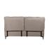 CAMA BEIGE TEJIDO DORMITORIO 163 X 215 X 93 CM