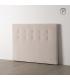 CABECERO CREMA TEJIDO DORMITORIO 165 X 8 X 125 CM
