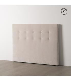 CABECERO CREMA TEJIDO DORMITORIO 165 X 8 X 125 CM