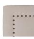 CABECERO CREMA TEJIDO DORMITORIO 165 X 7 X 125 CM
