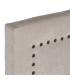 CABECERO CREMA TEJIDO DORMITORIO 165 X 7 X 125 CM