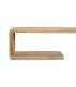 ESTANTE NATURAL MADERA DE TECA SALÓN 80 X 21 X 20 CM
