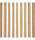 ESTANTE NATURAL MADERA DE TECA SALÓN 100 X 21 X 20 CM
