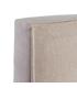 CABECERO BEIGE TEJIDO DORMITORIO 160 X 122 CM