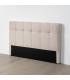 CABECERO BEIGE TEJIDO DORMITORIO 160 X 12 X 100 CM